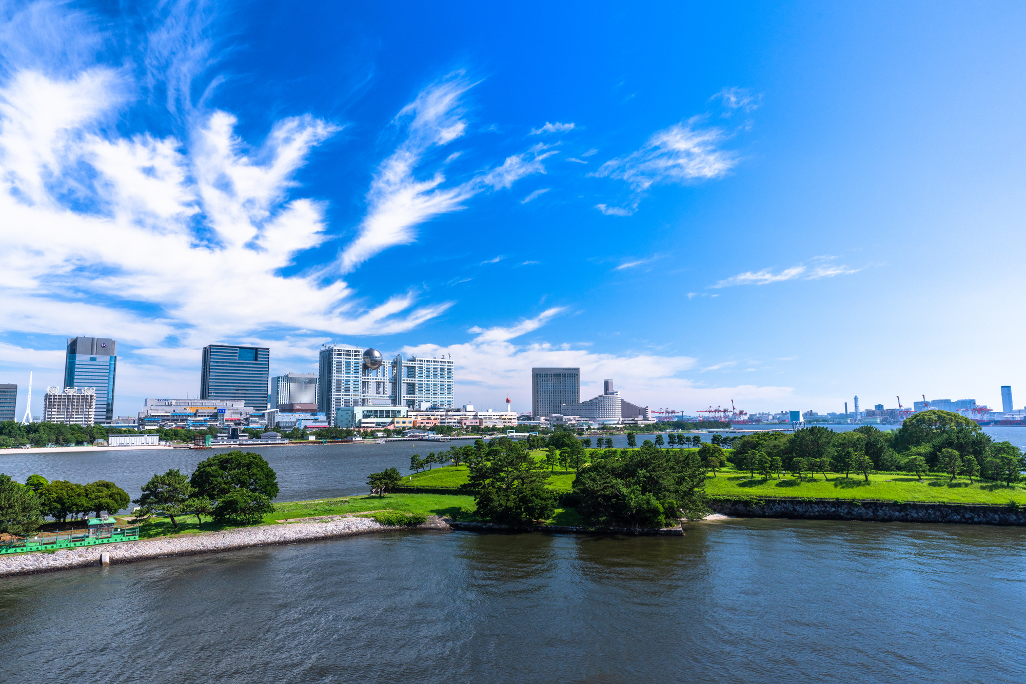 フジテレビお台場の景色