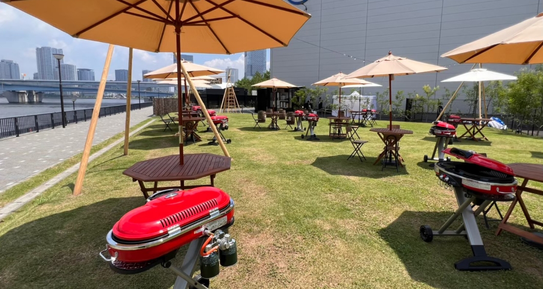 BBQの会場