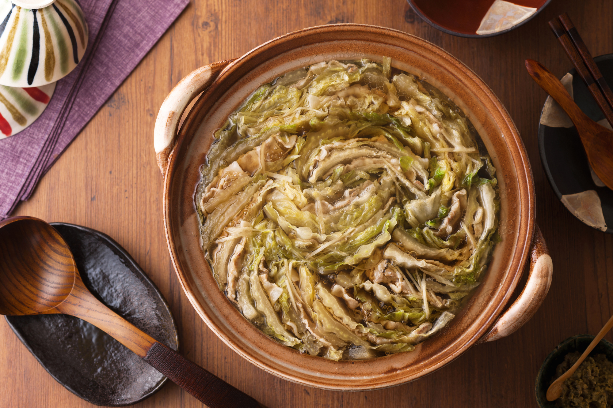 豚肉と白菜のミルフィーユ鍋