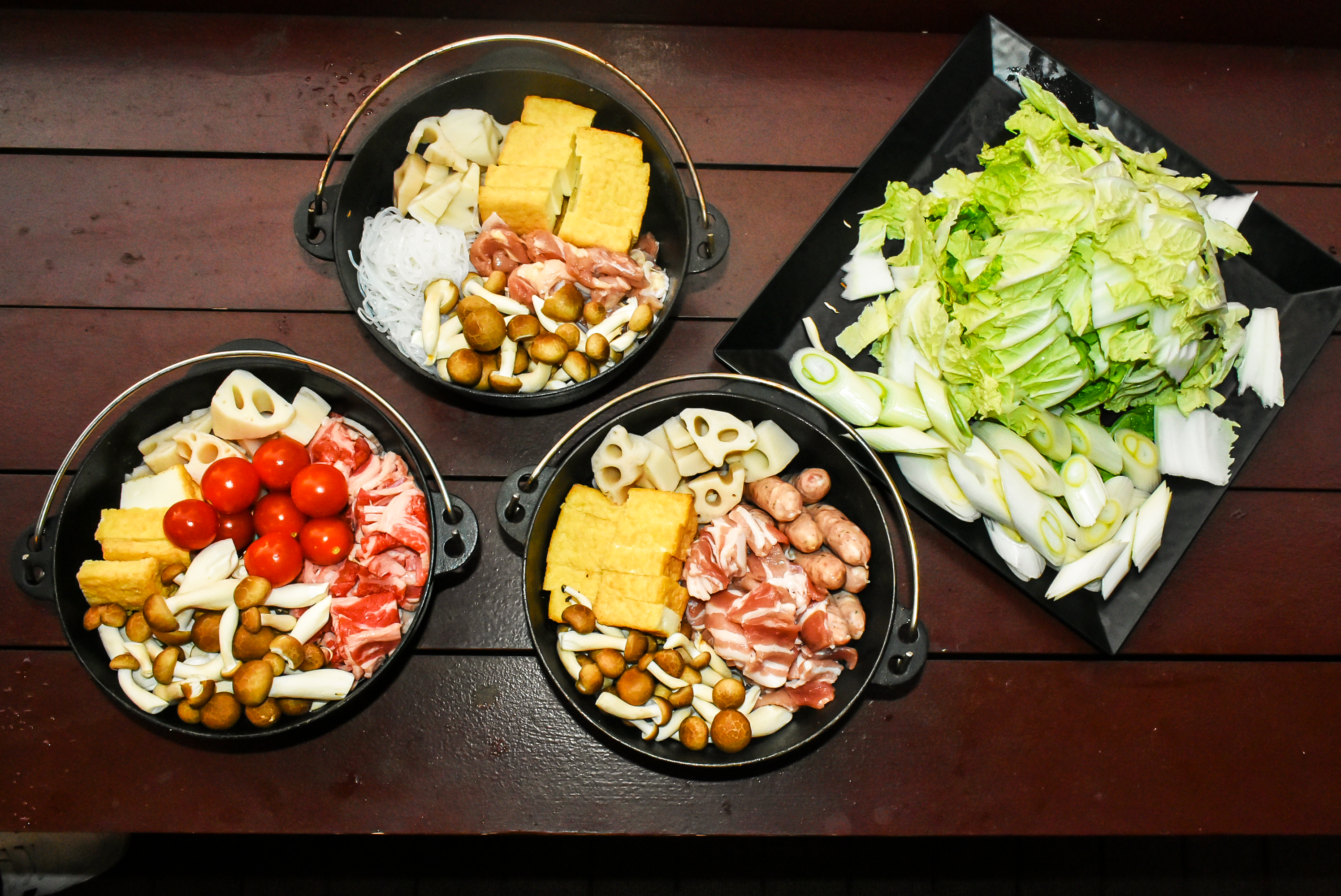 CRIB鍋プラン3種